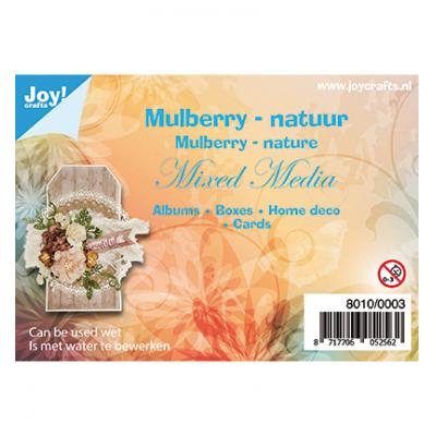 Joy!Crafts Spezialpapier - Maulbeerrindenfasern Natur